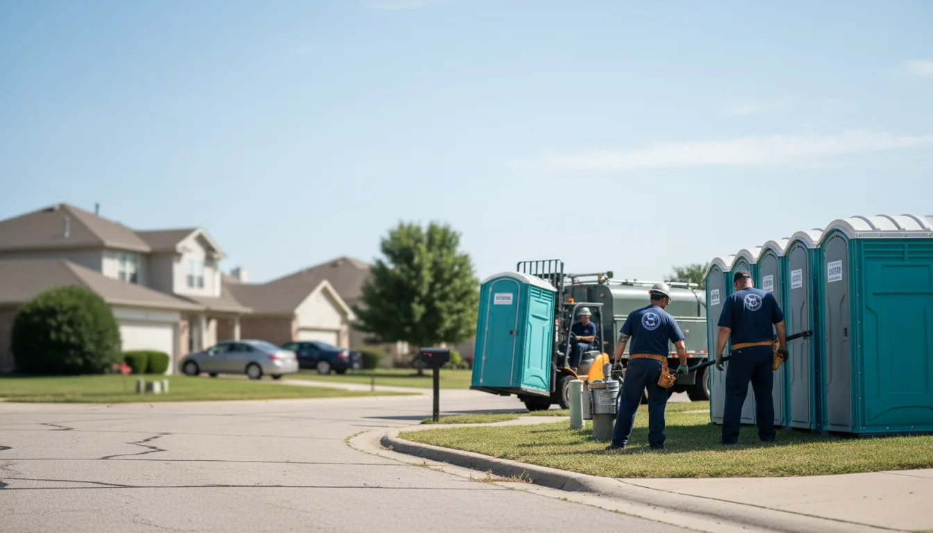 Porta Potty Rental in Sorento, IL near me